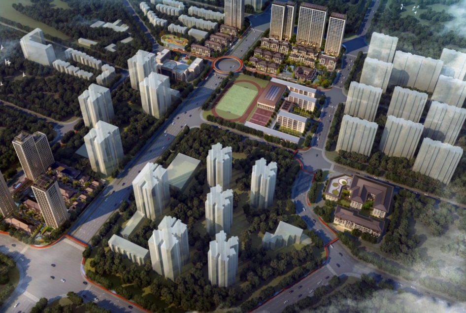 中国xx石榴庄地块商墅叠拼高层医疗养老学校新中式维拓(209页)