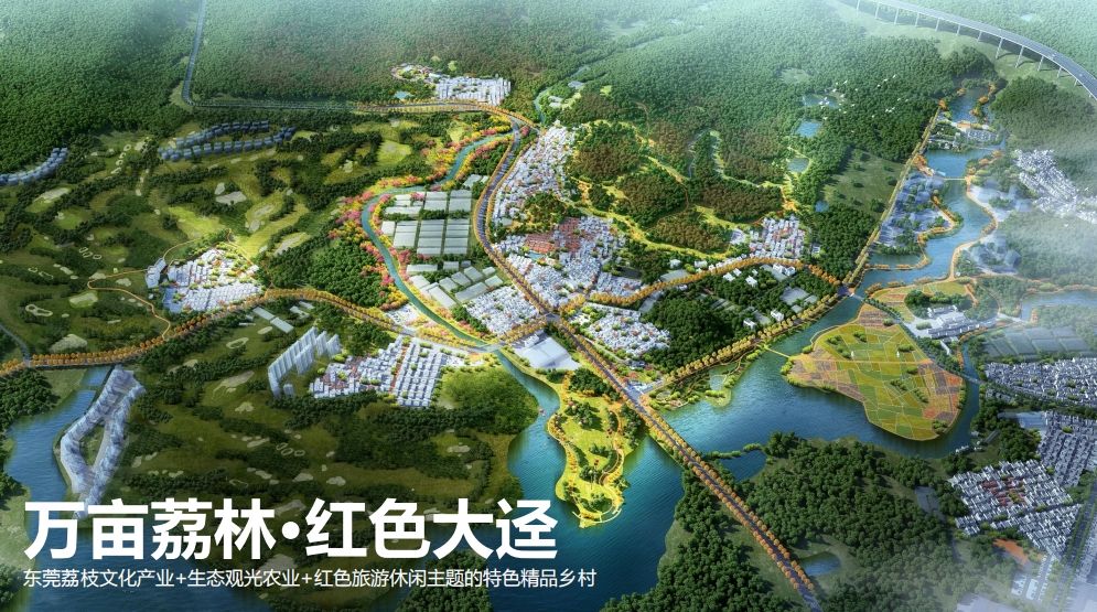 万亩荔林+红色大迳特色精品示范村规划设计(162页）
