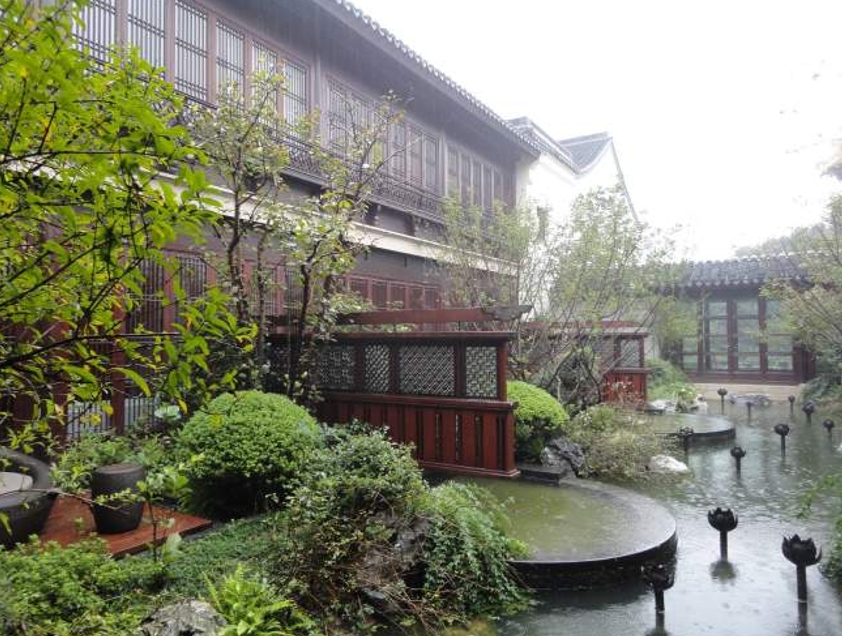 中式风格绿城杭州西子湖XX酒店项目营造总结景观营造篇(124页）